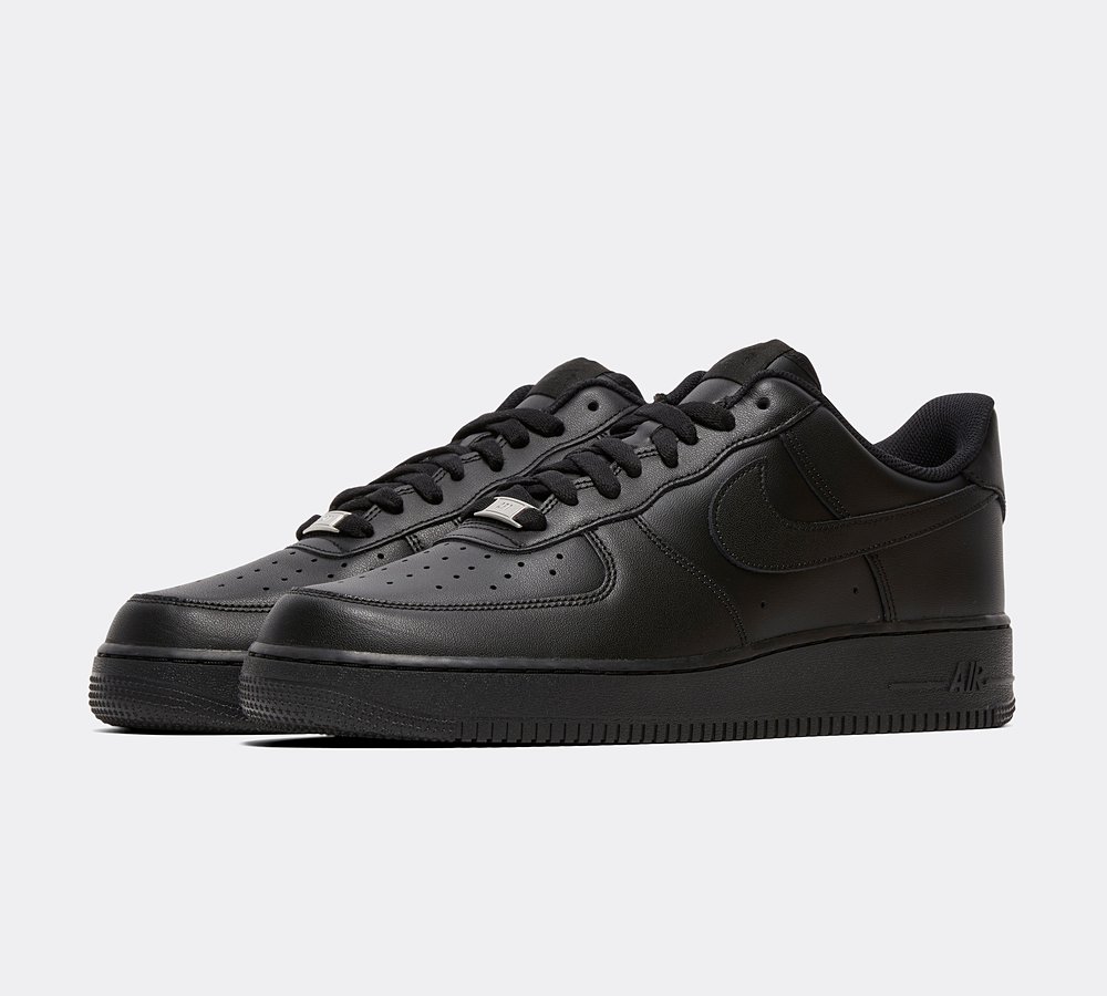 Black Air Force 1 Shoes.