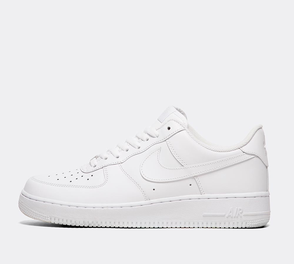 all white air force 1's