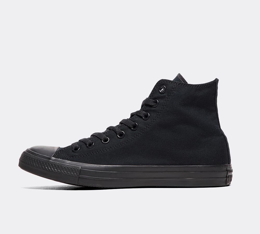 black high top converse footasylum