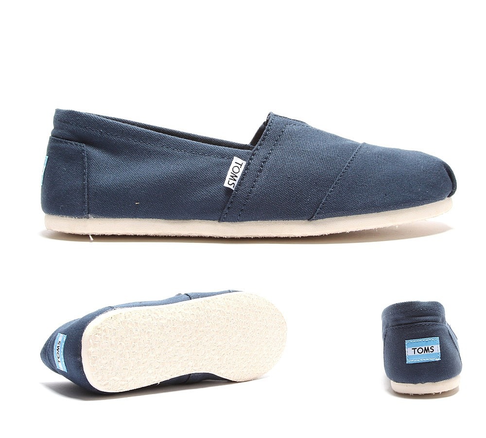 toms classic canvas slip on