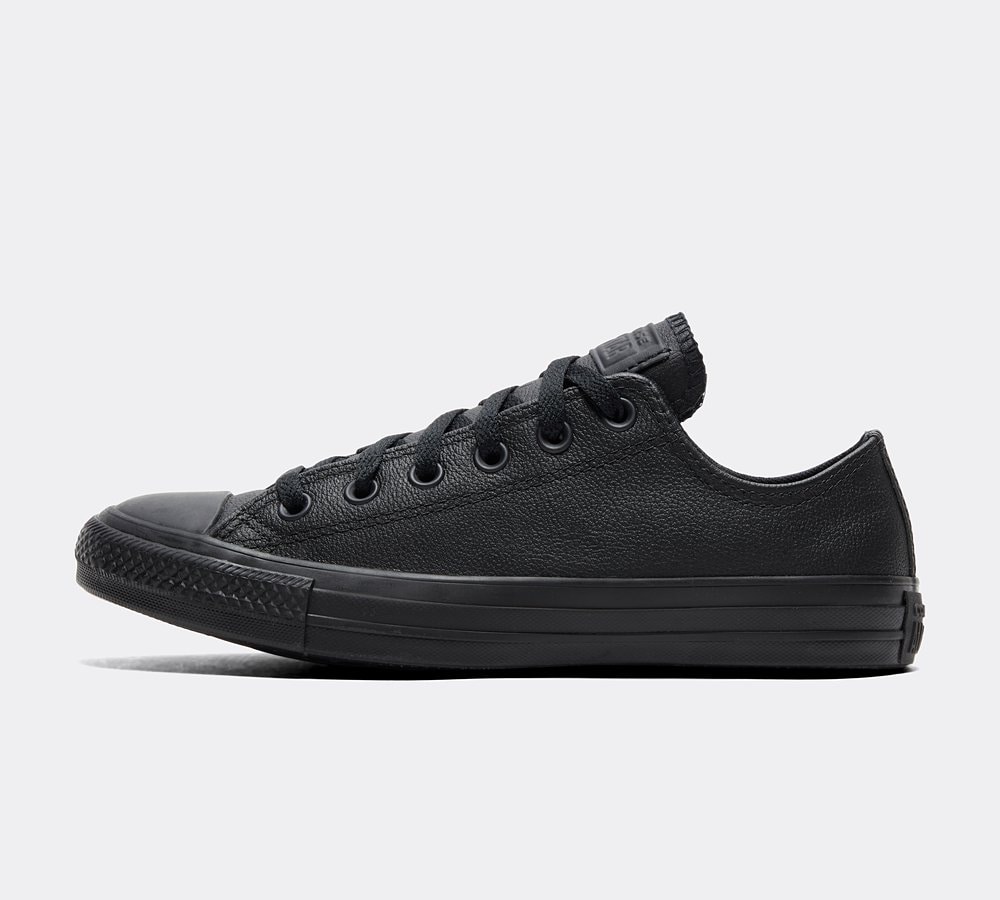 converse ox leather womens trainers