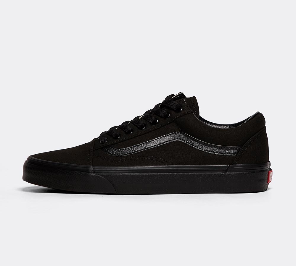 vans old school full black