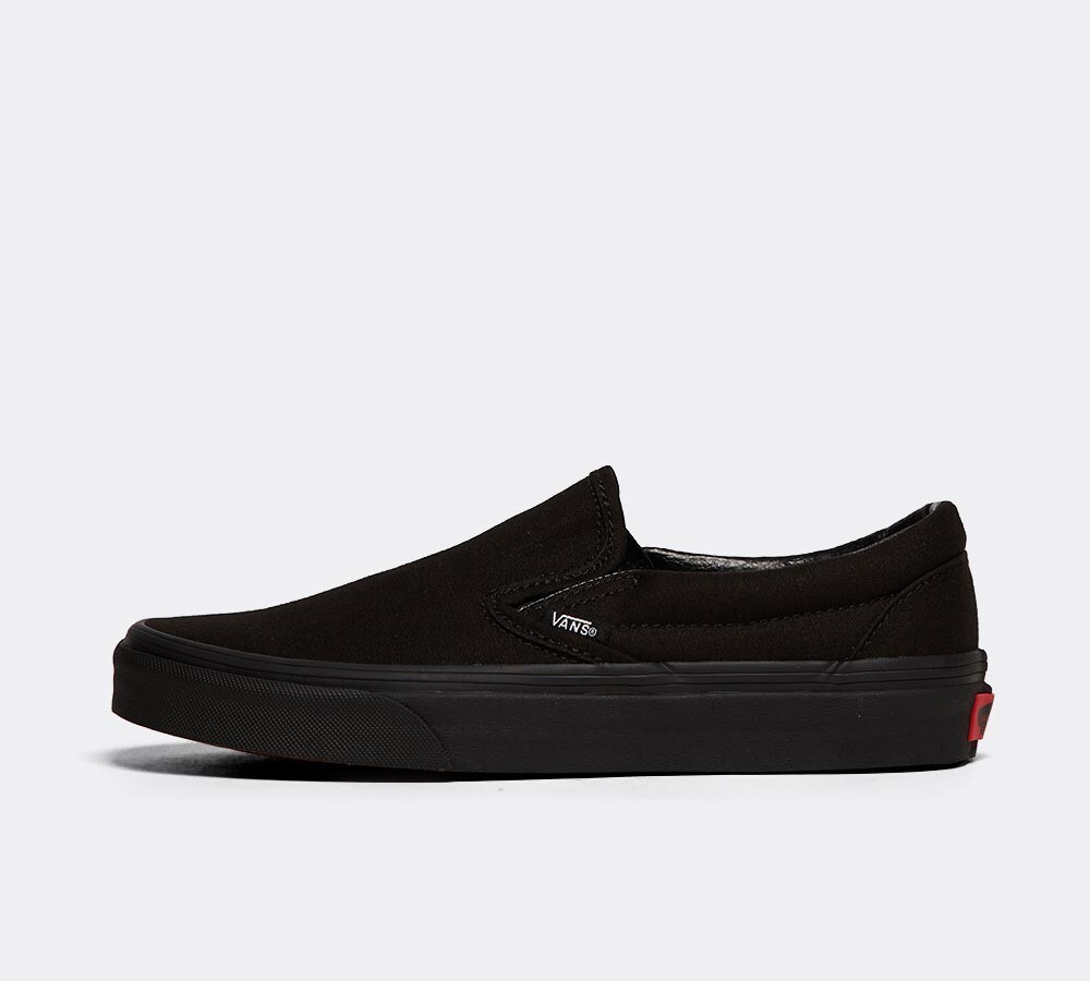 Vans Womens Classic Slip On Trainer | Black | Footasylum