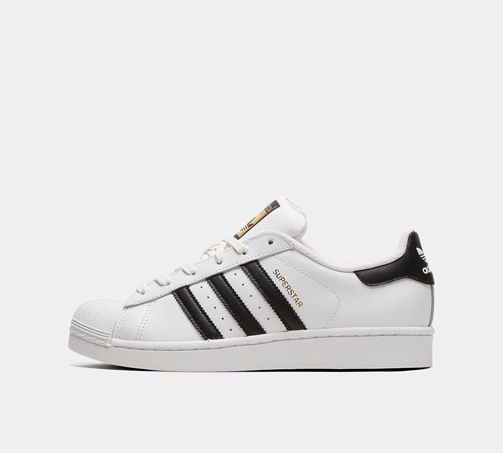 adidas Originals Womens Superstar Foundation Trainer | White / Black ...