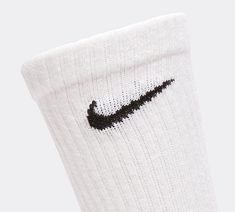 Nike 3 Pack Cushioned Sock White Footasylum