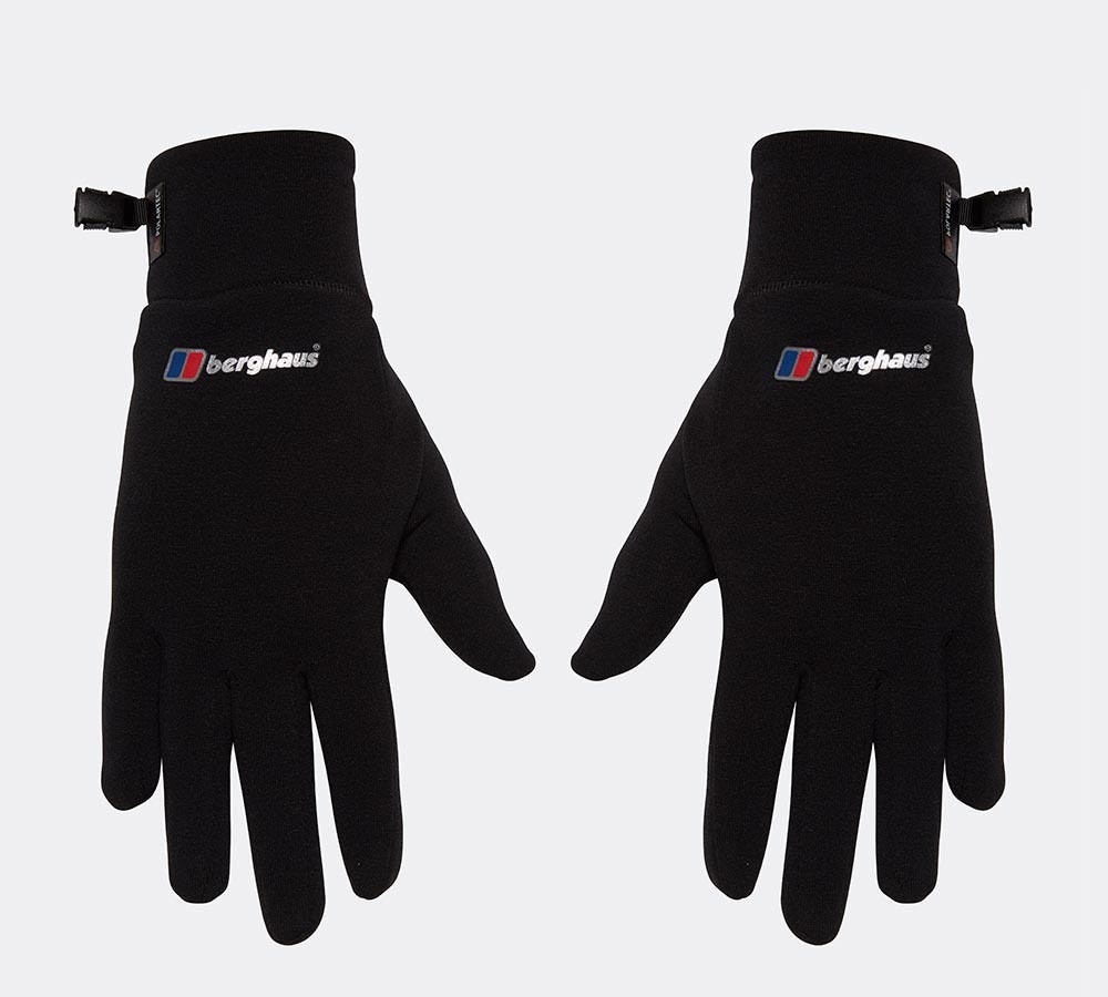 Berghaus Powerstretch Gloves Black Footasylum