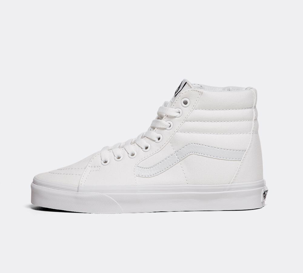 womens vans sk8 hi white