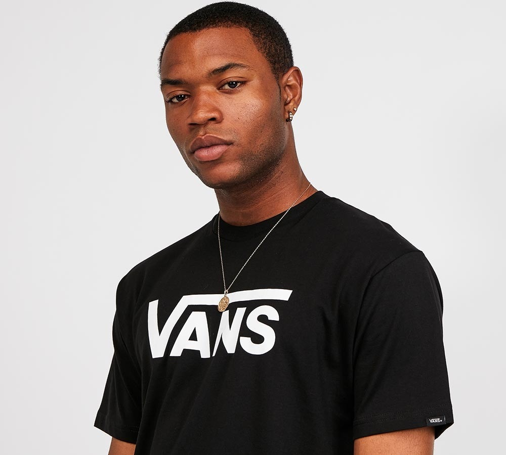 vans shirt black