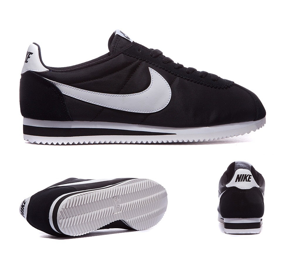 nike cortez bianche e nere