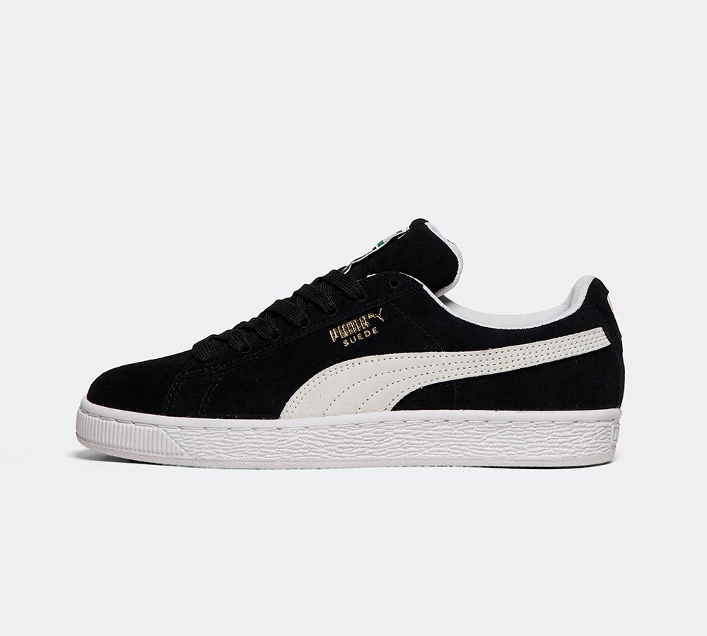 puma suede classic black womens