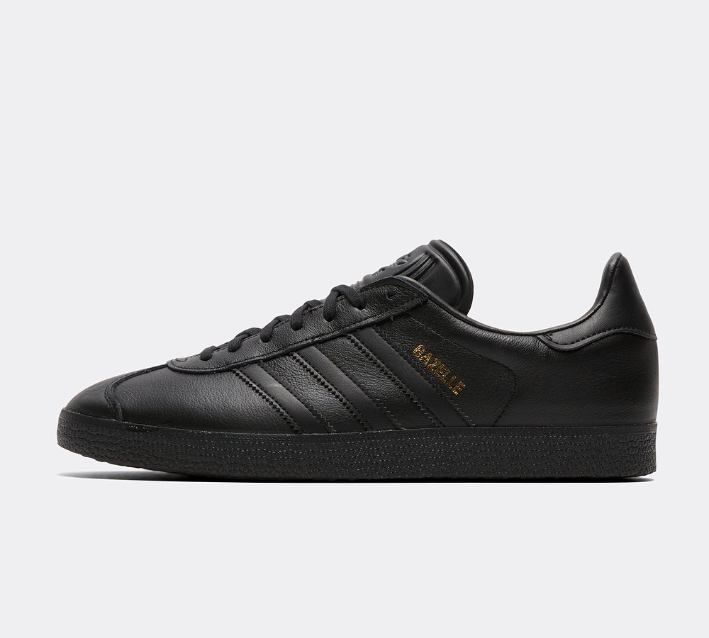 Adidas Originals Mens Black Gazelle Og Trainer - Size 10.5 - Footasylum