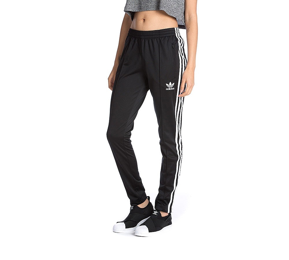 adidas Originals Womens Superstar Track Pant | Black | Footasylum