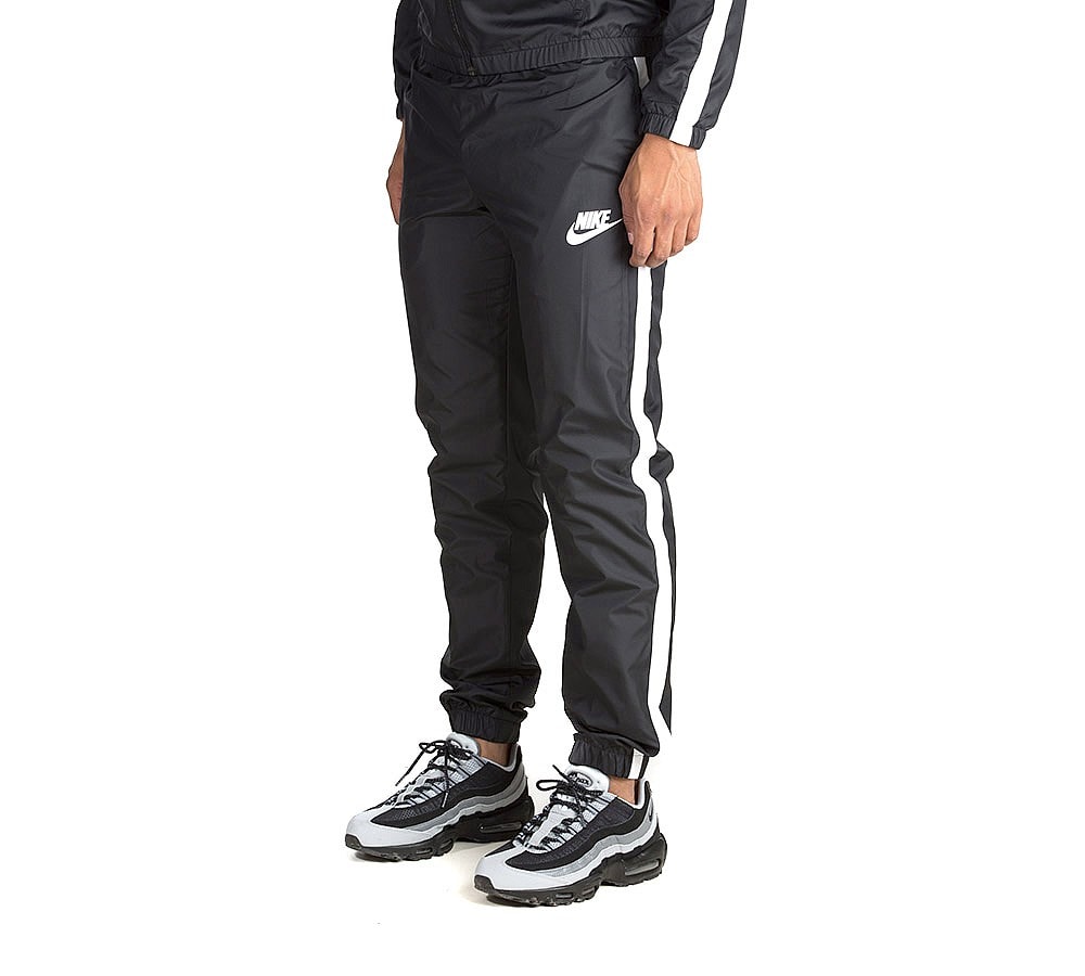 Nike Woven Season Pant | Black / White | Footasylum