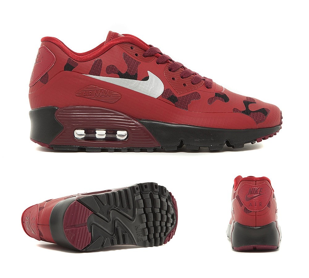 junior air max 90 leather trainer