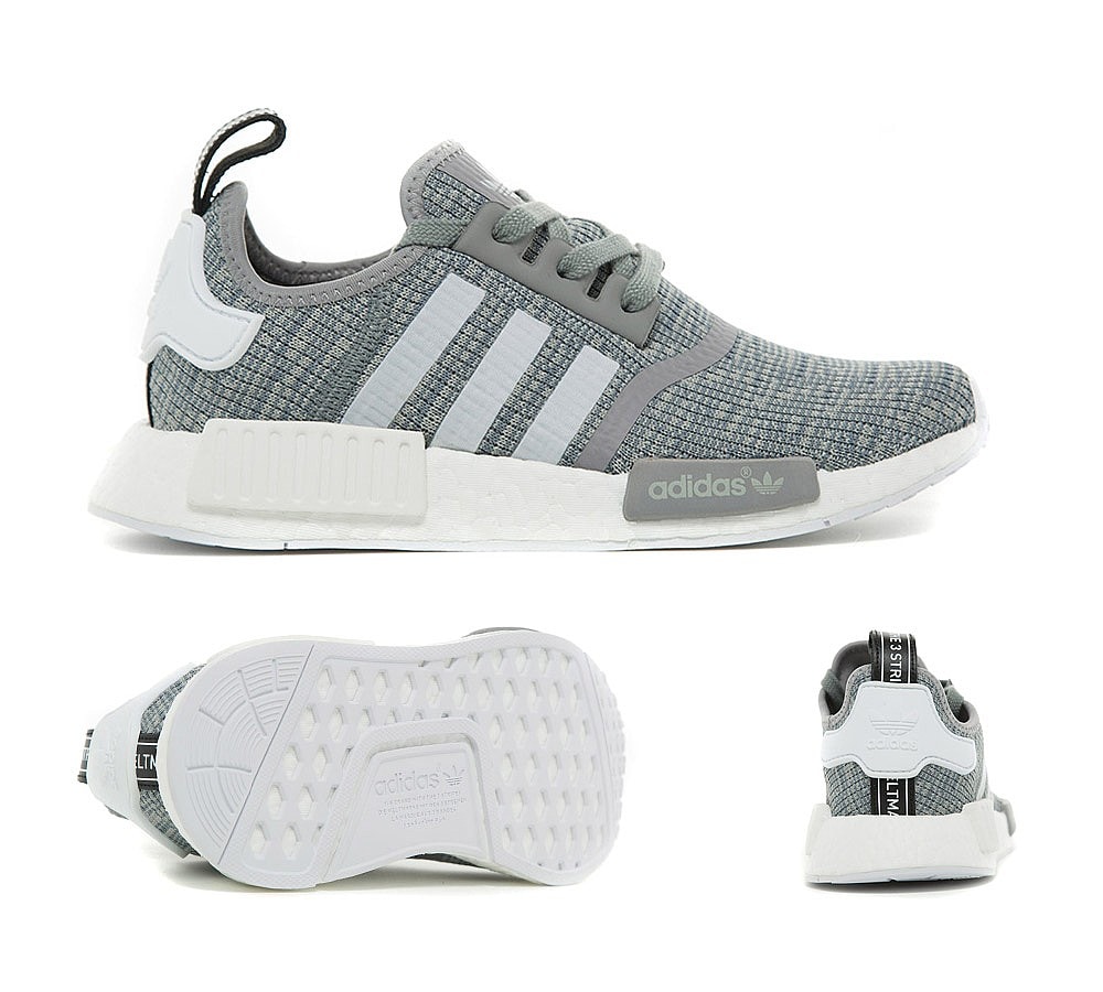 adidas Originals Womens NMD R1 Trainer | Dark Grey Heather / White | Footasylum