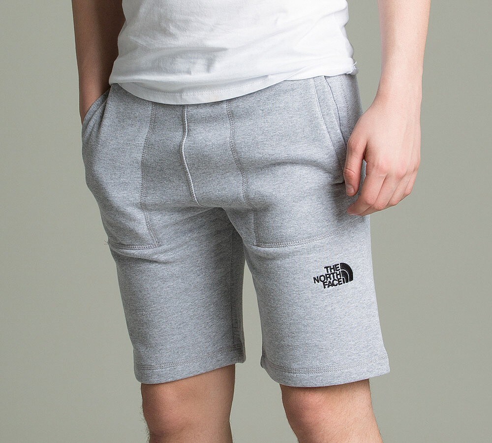 The North Face Junior Fleece Short Grey Footasylum