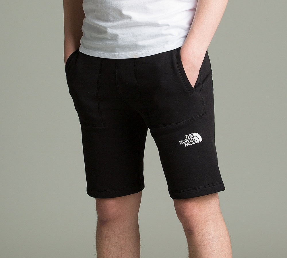 The North Face Junior Fleece Short Black Footasylum
