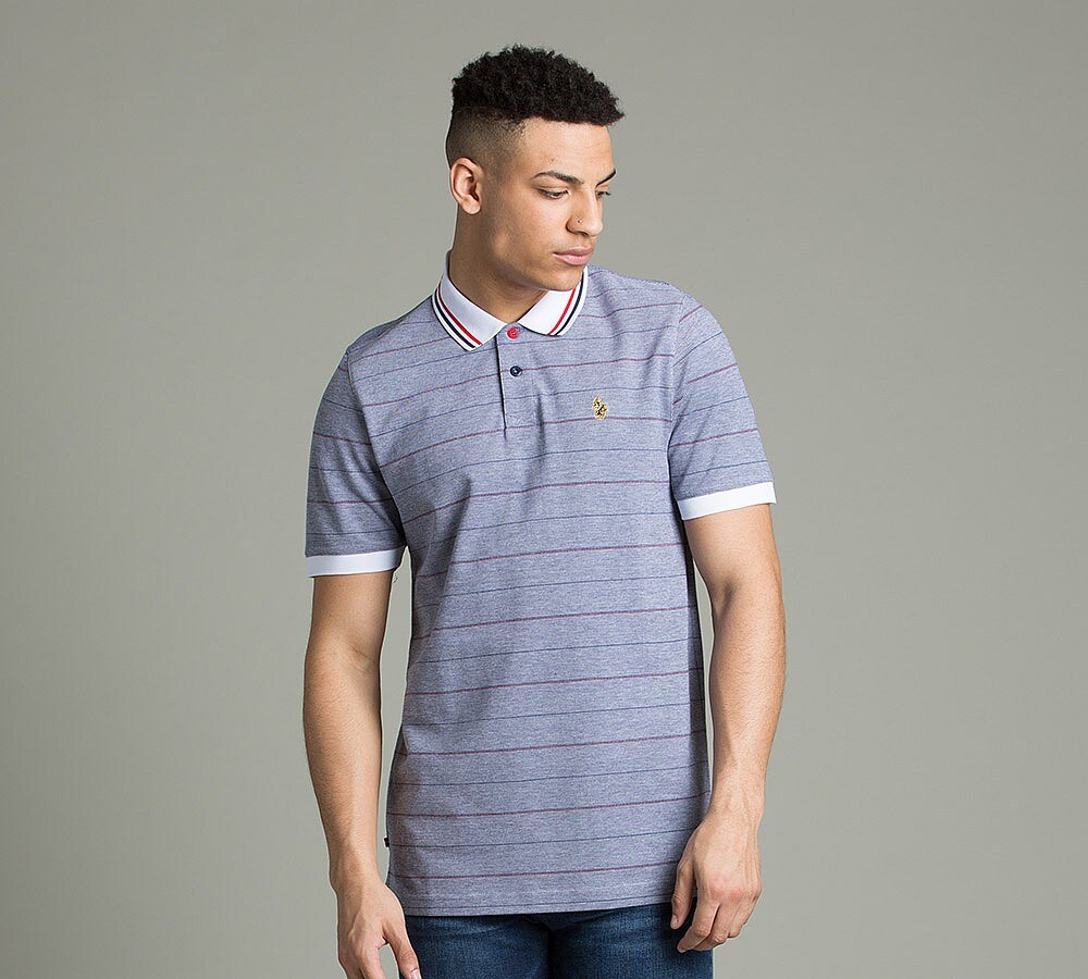 Luke 1977 Brahamas Sport Polo Shirt Navy Footasylum