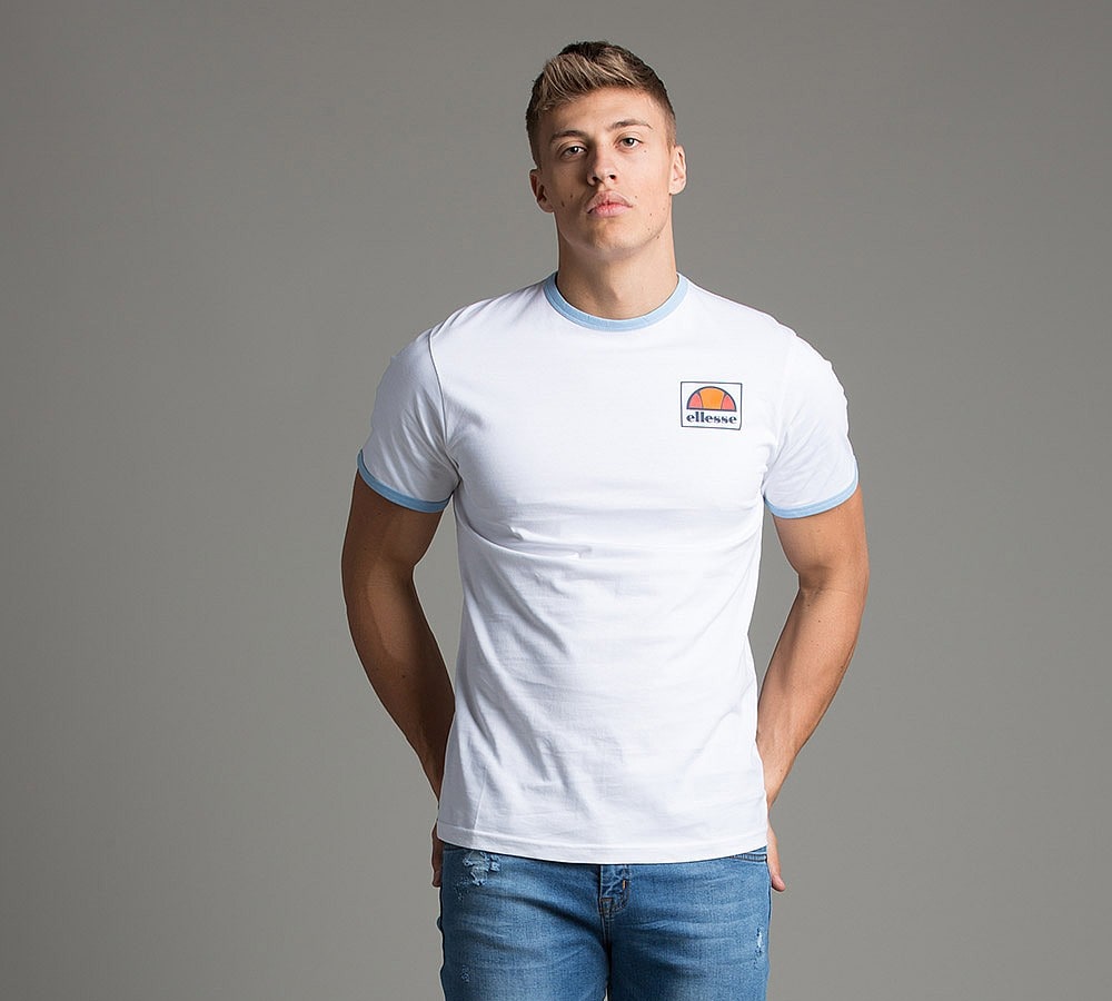 Ellesse Montefello TShirt White Footasylum