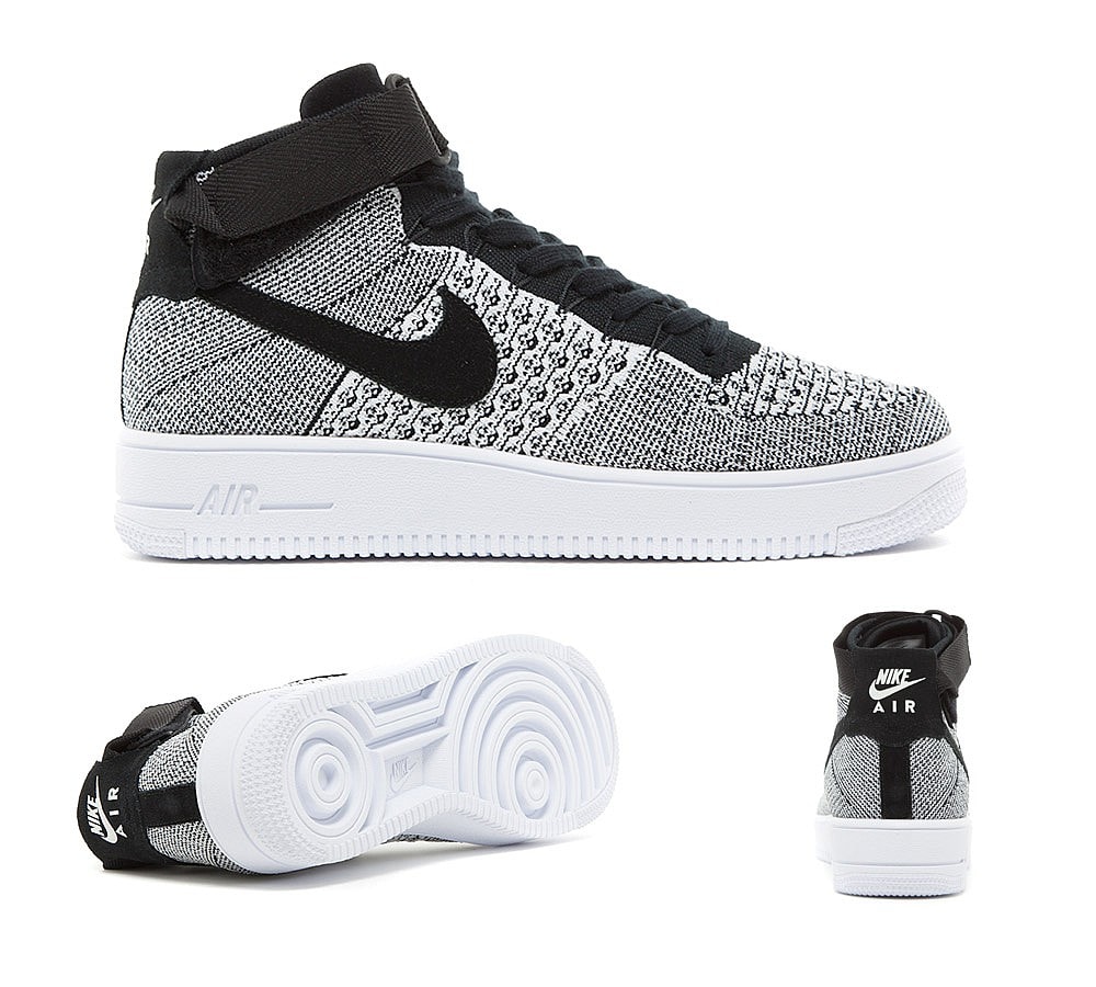 nike air force 1 ultra flyknit black metallic