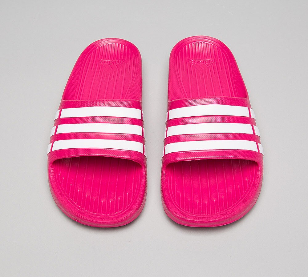 pink adidas slides