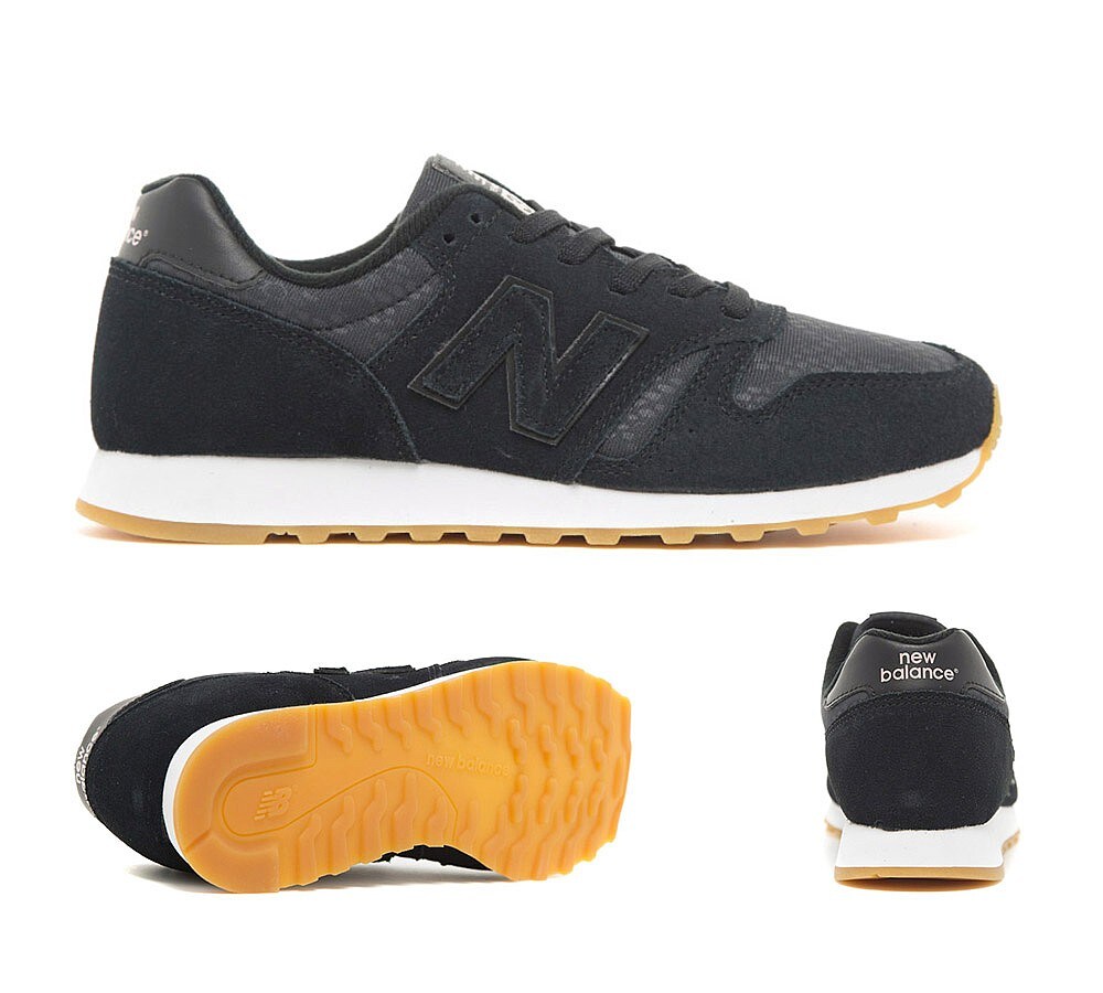 New Balance Womens WL373 Trainer Black / Gum Footasylum