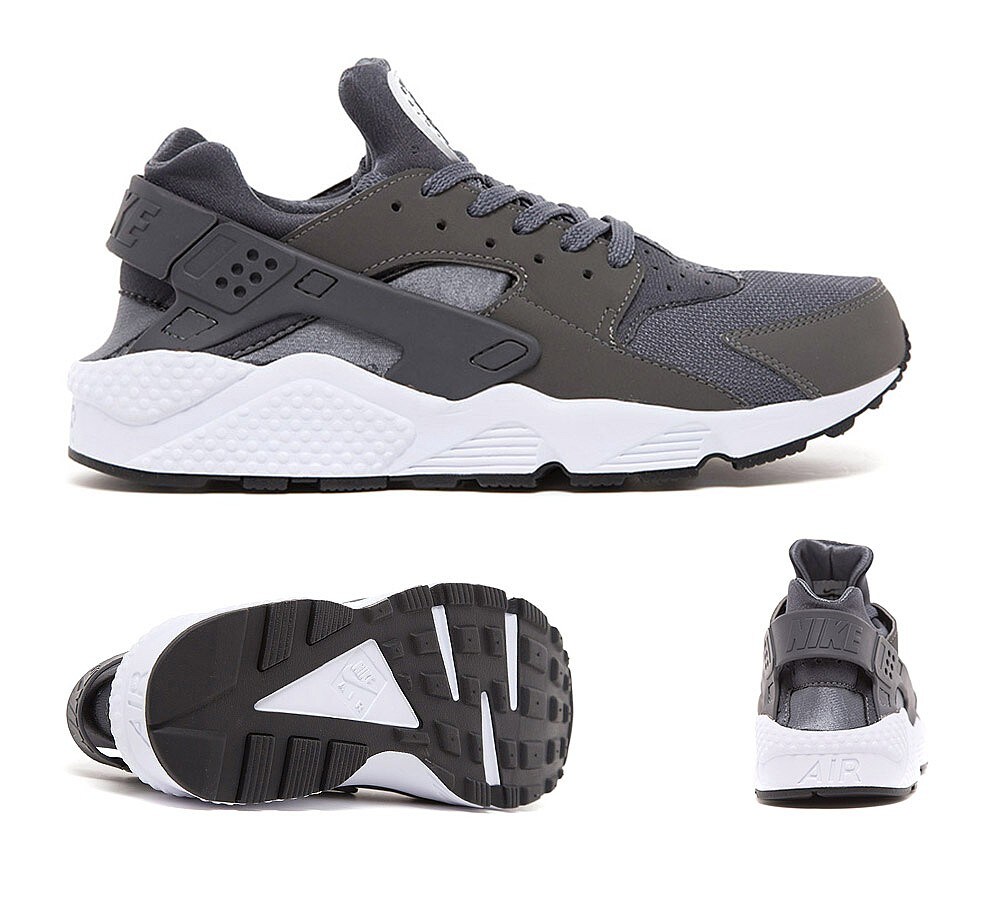 nike air huarache trainers in grey nike air huarache trainers in grey
