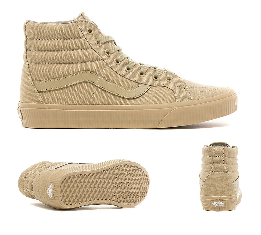 Vans SK8Hi Reissue Trainer Khaki / Khaki Footasylum