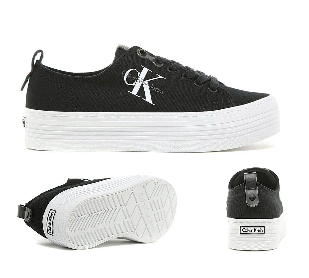 calvin klein strap trainers