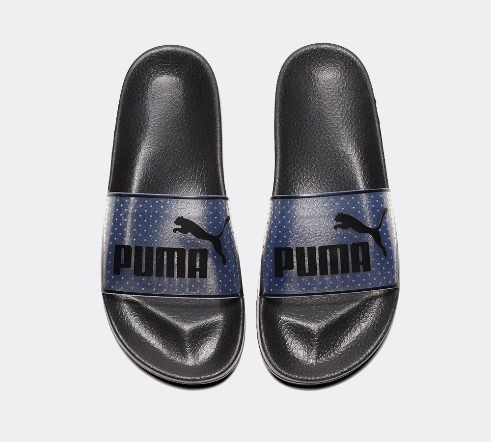 Puma Womens Leadcat Jelly Slide | Black | Footasylum