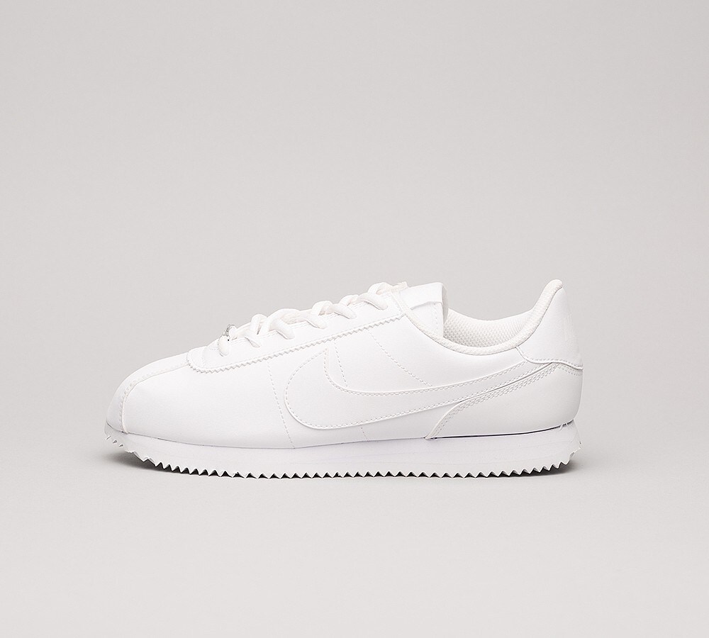 nike cortez junior white