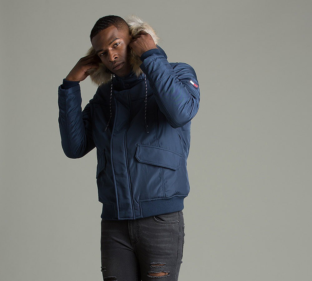 Tommy jeans sales bomber parka jacket