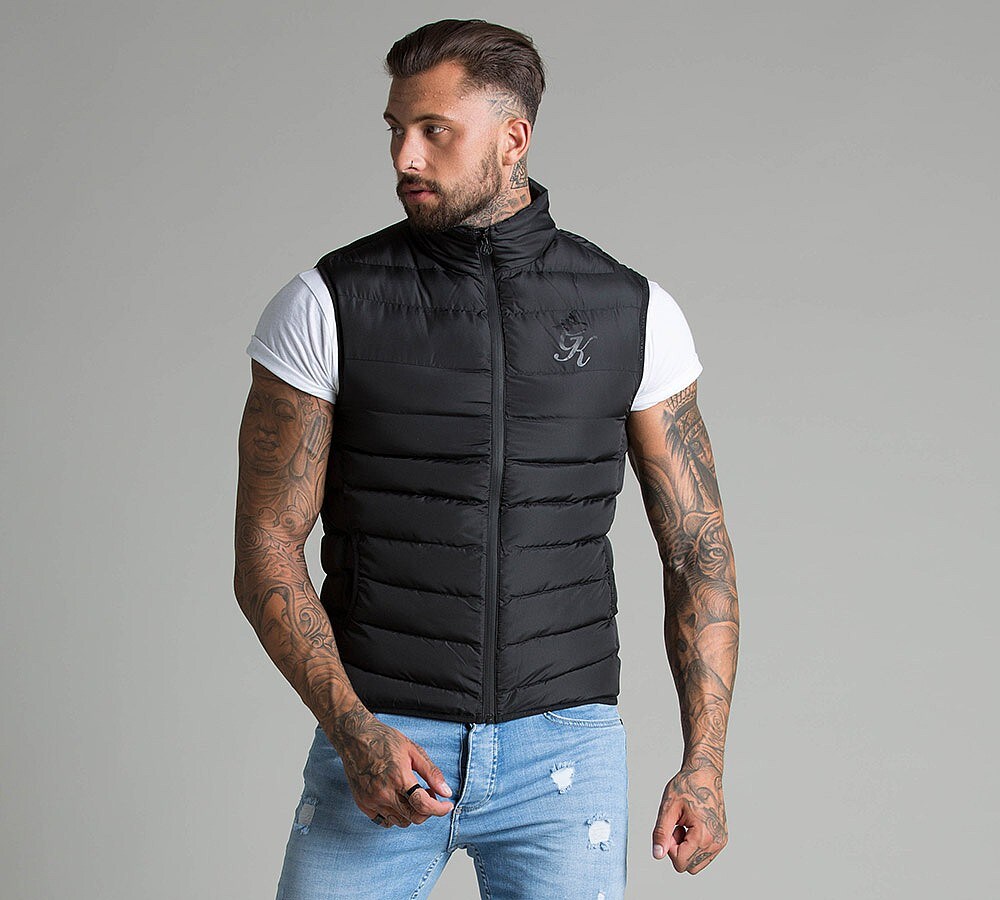 Gym King Core Gilet Black Footasylum