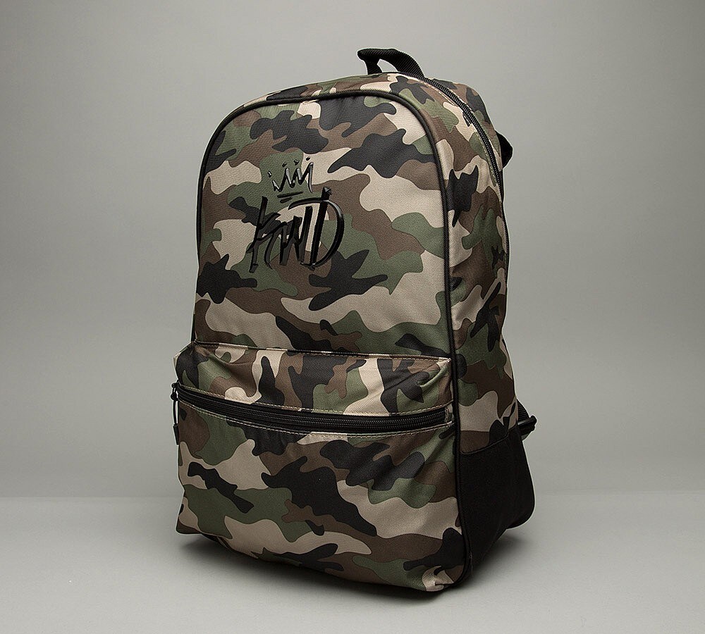 Kings Will Dream Purley Reversible Backpack Khaki Camo Footasylum