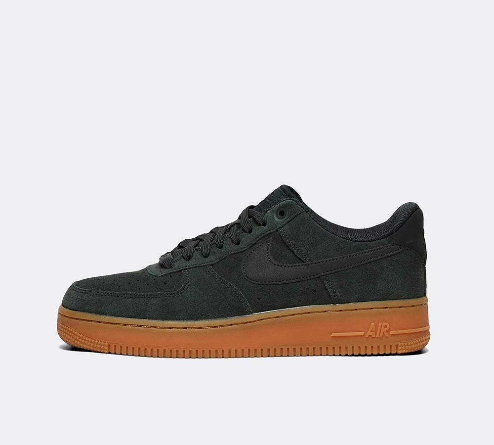 nike air force 1 green gum sole
