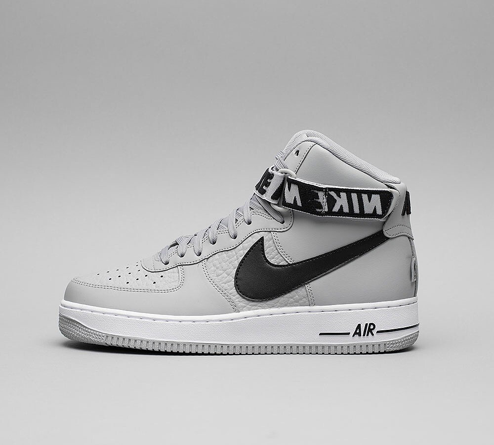 Nike Air Force 1 '07 'NBA Pack' High Trainer | Silver / Black / White ...