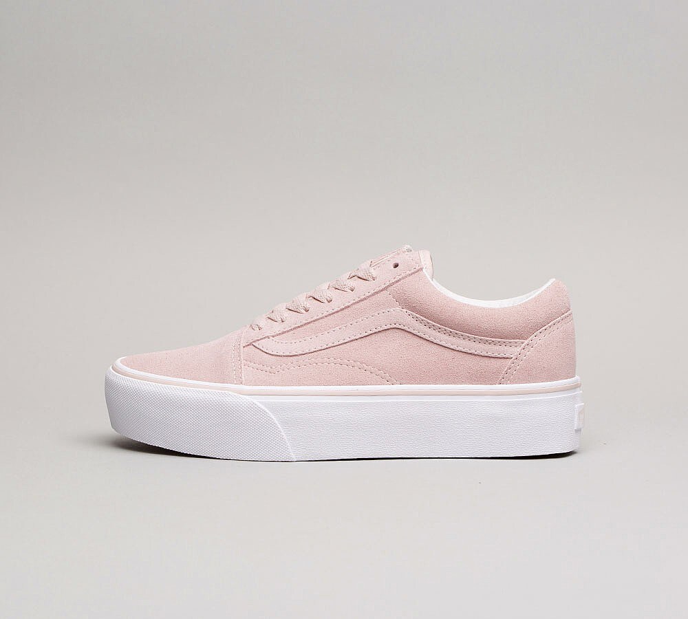 vans old skool rosa platform