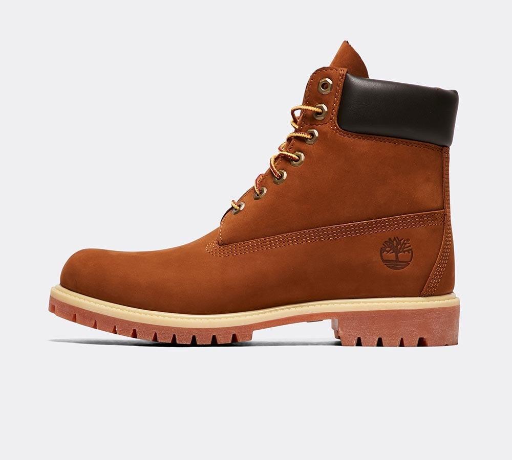 timberland 6 inch premium boot rust