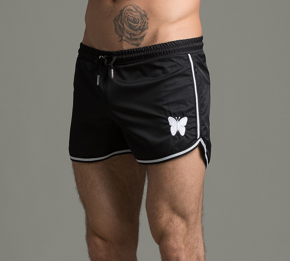 Good For Nothing Logo Swim Short Black Footasylum