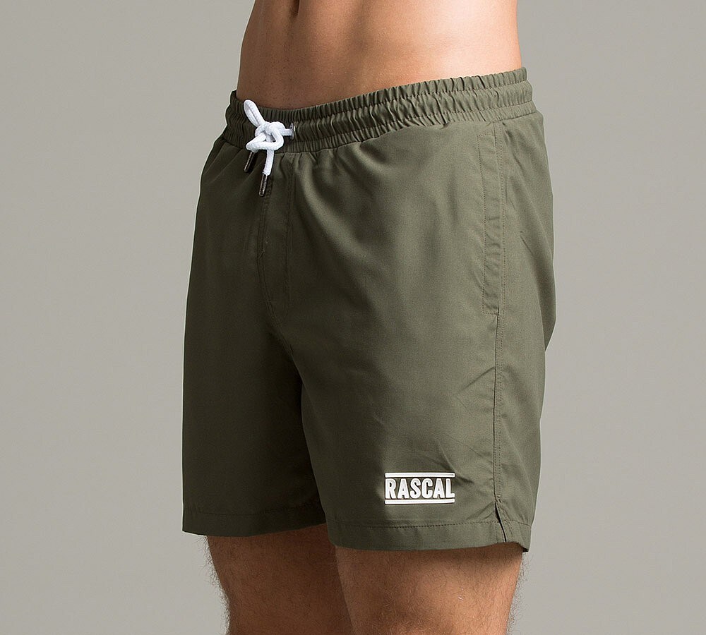 Rascal Swim Short Khaki Footasylum