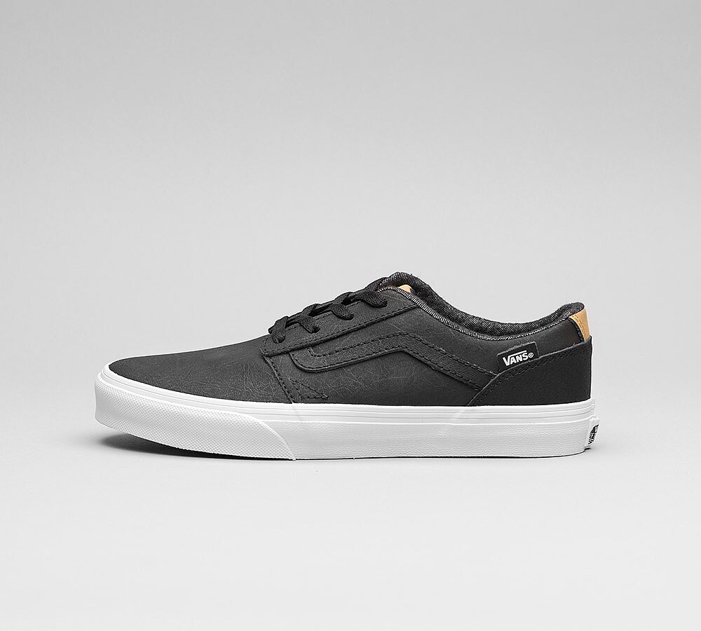 leather vans junior