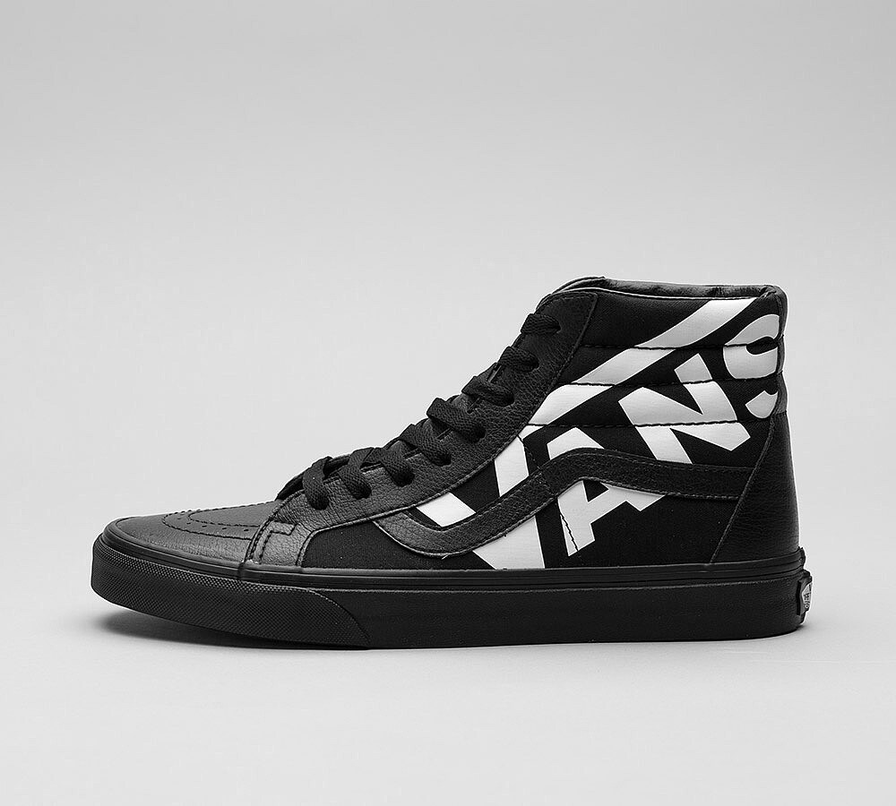 vans sk8 hi trainers black