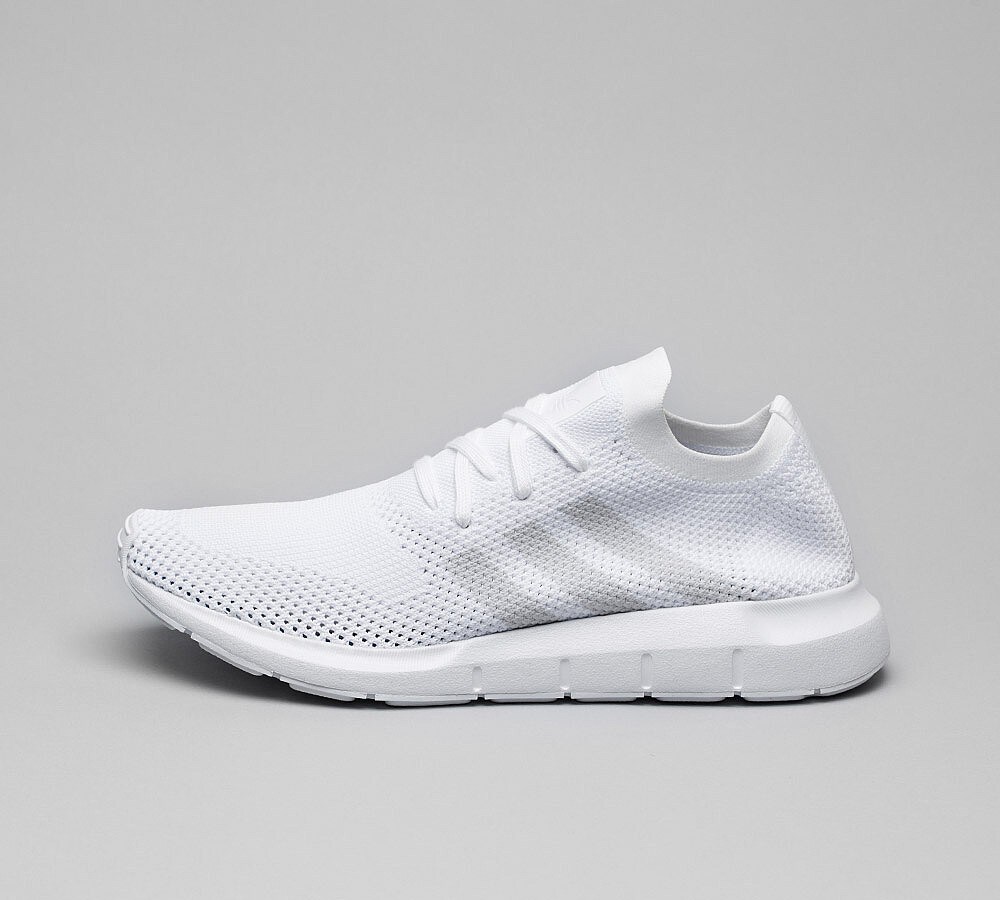 adidas originals swift run primeknit trainers in white adidas originals swift run primeknit trainers in white