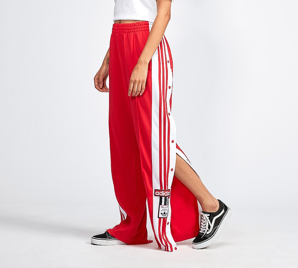 adidas Originals Womens Adibreak Track Pant | Red / White | Footasylum