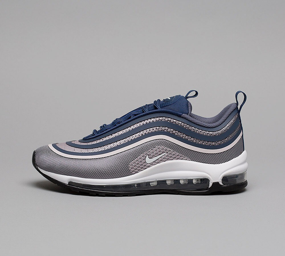 Nike Junior Air Max 97 Ultra &#39;17 Trainer | Light Carbon / White / Barley Rose | Footasylum