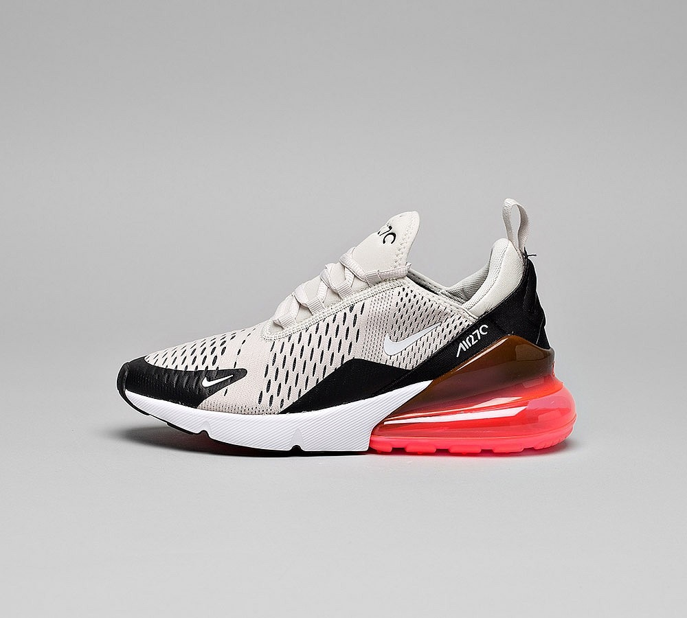 Nike Junior Air Max 270 Trainer | Light Bone / White / Black | Footasylum