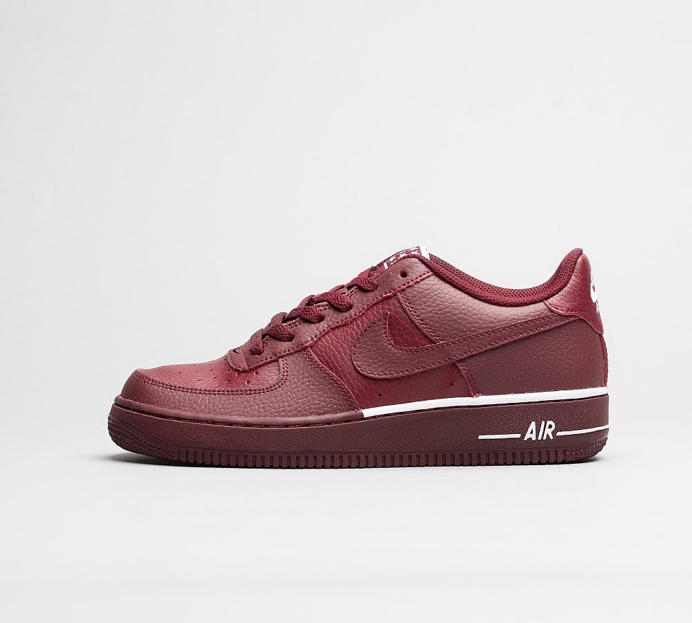 Nike Junior Air Force 1 GS Trainer | Red / Red / White | Footasylum