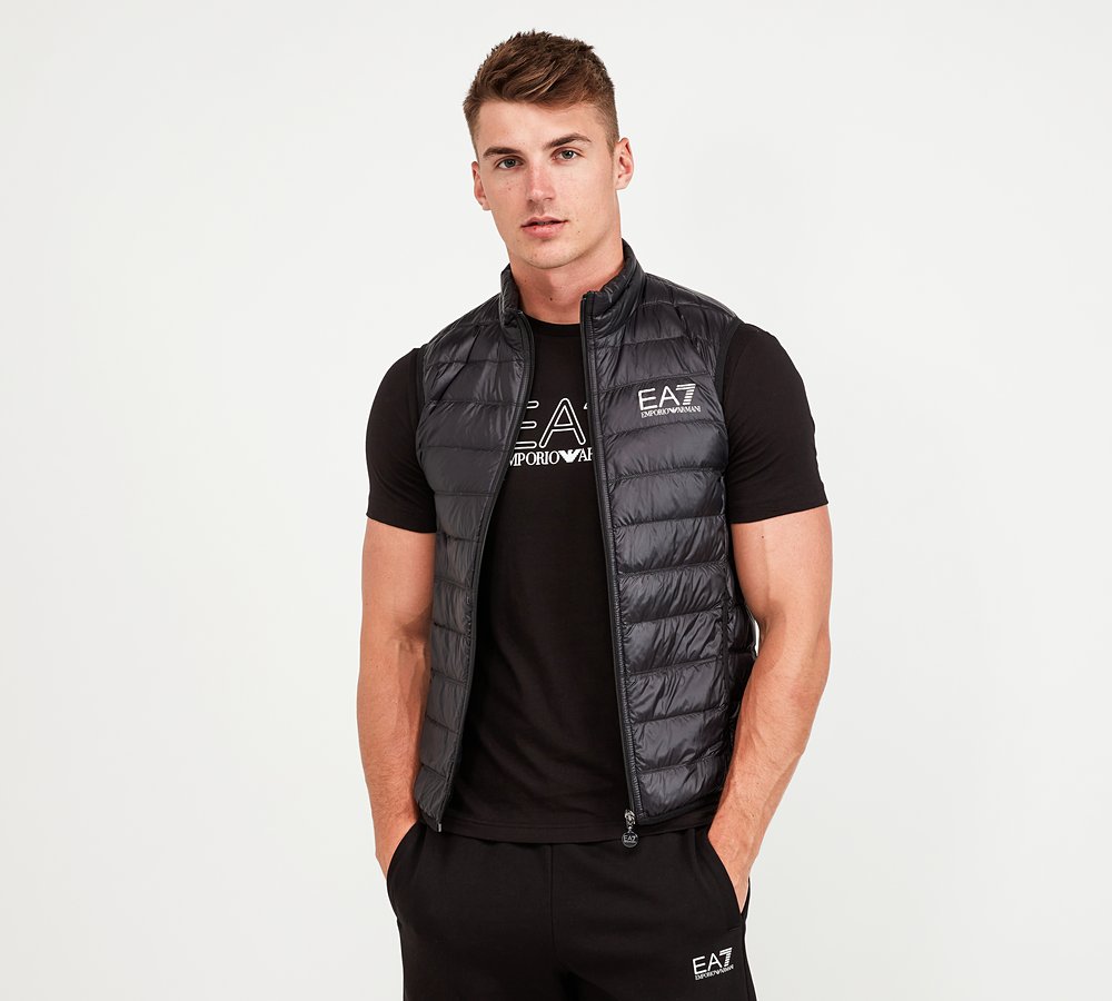 mens gilet ea7