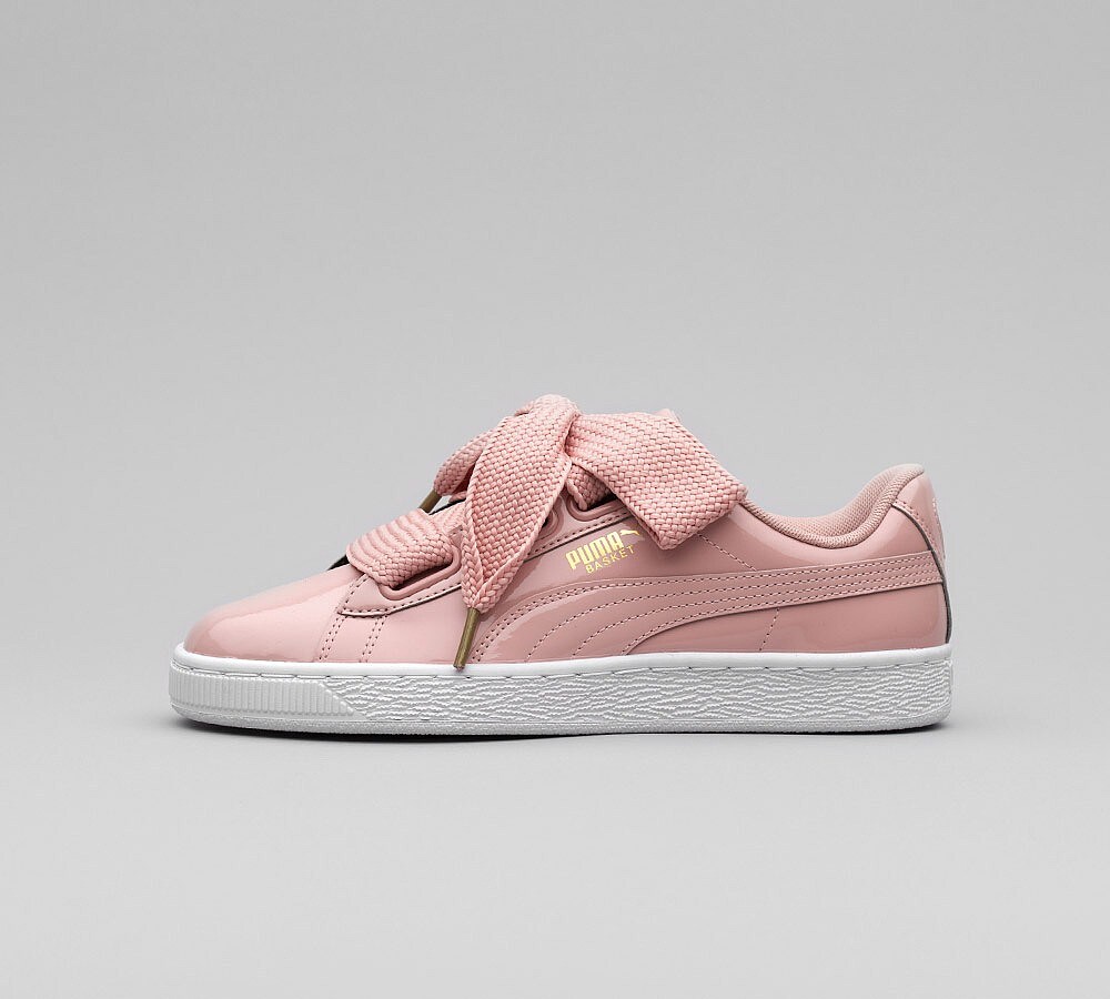 puma basket heart patent trainers puma basket heart patent trainers
