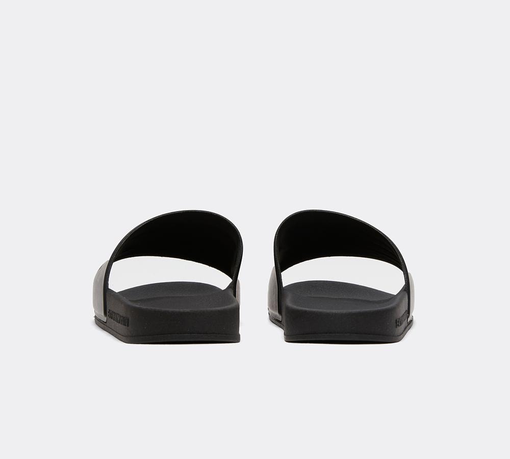EA7 Sea World Slide Black White Footasylum